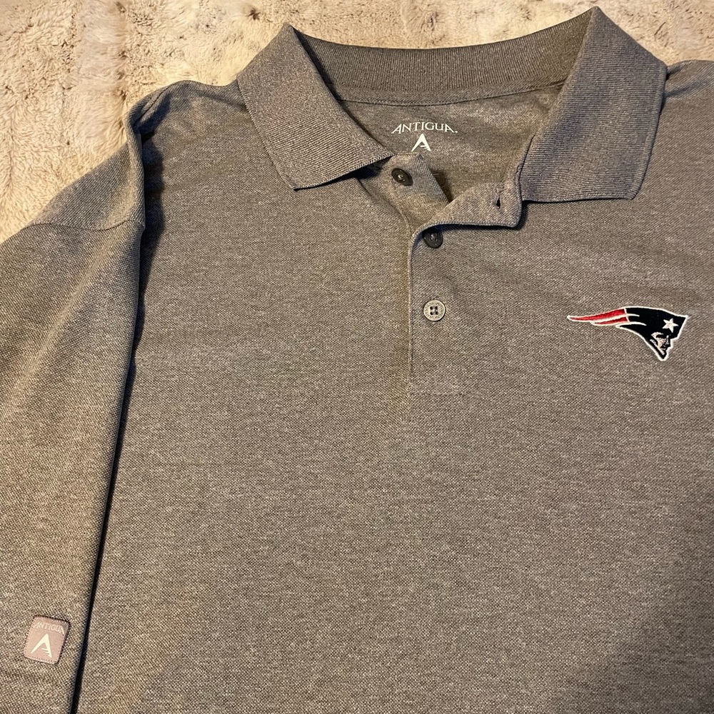 NFL New England Patriots polo shirt Antigua